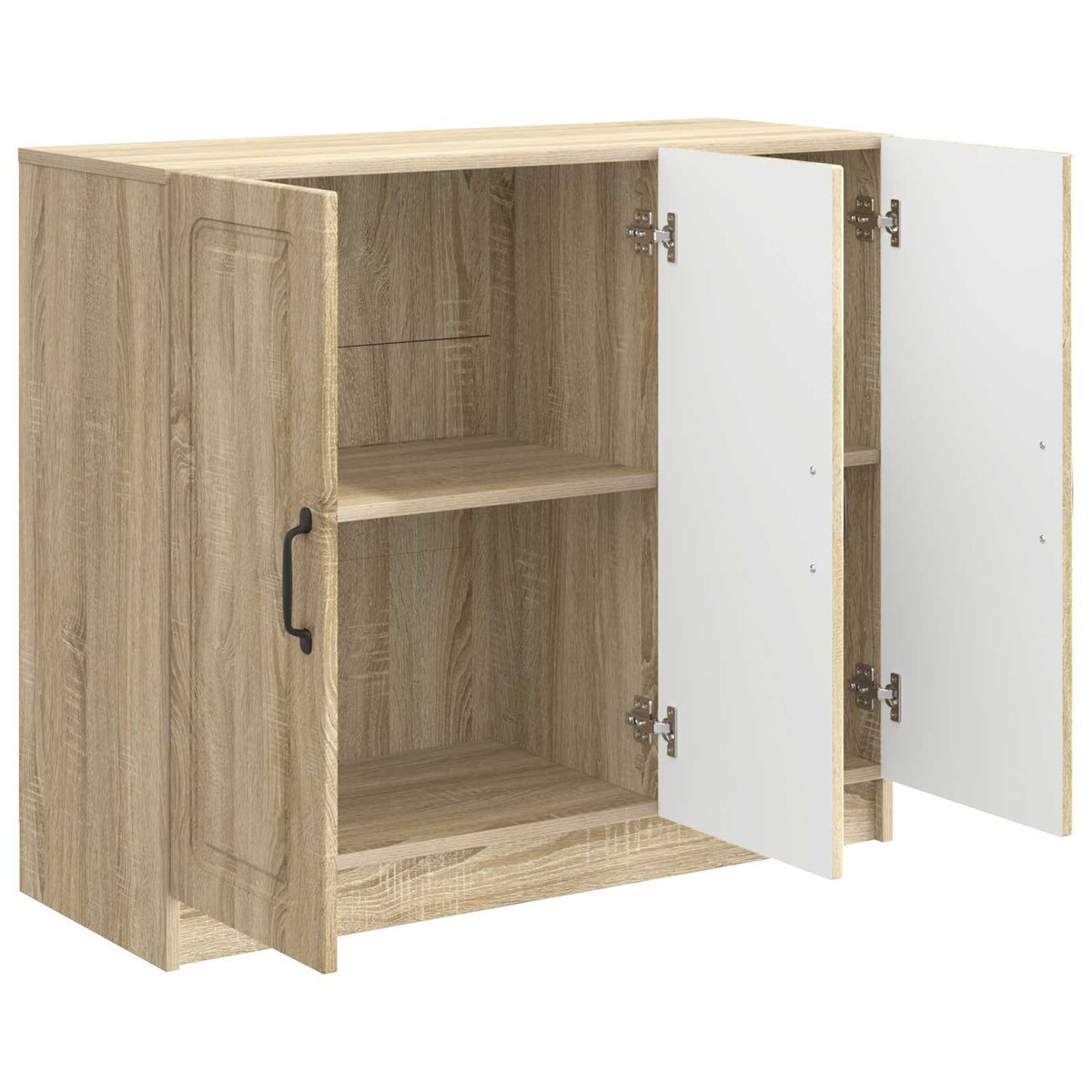 Sideboard Sonoma-Eiche 89 x 34,5 x 77 cm Holzwerkstoff