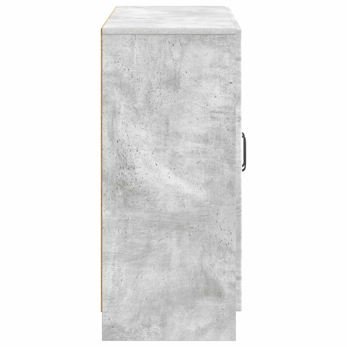 Sideboard Betongrau 89 x 34,5 x 77 cm Holzwerkstoff