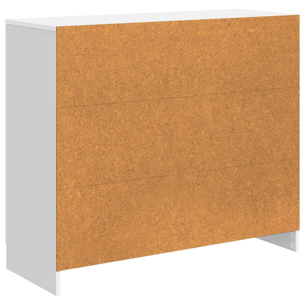 Sideboard Hochglanz Weiß 89 x 34,5 x 77 cm Holzwerkstoff