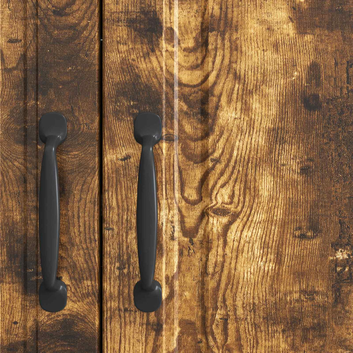 Sideboard Räuchereiche 89 x 34,5 x 77 cm Holzwerkstoff