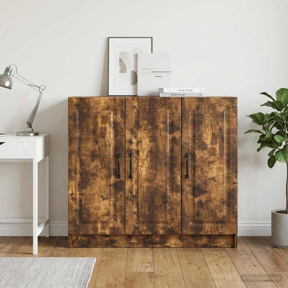 Sideboard Räuchereiche 89 x 34,5 x 77 cm Holzwerkstoff