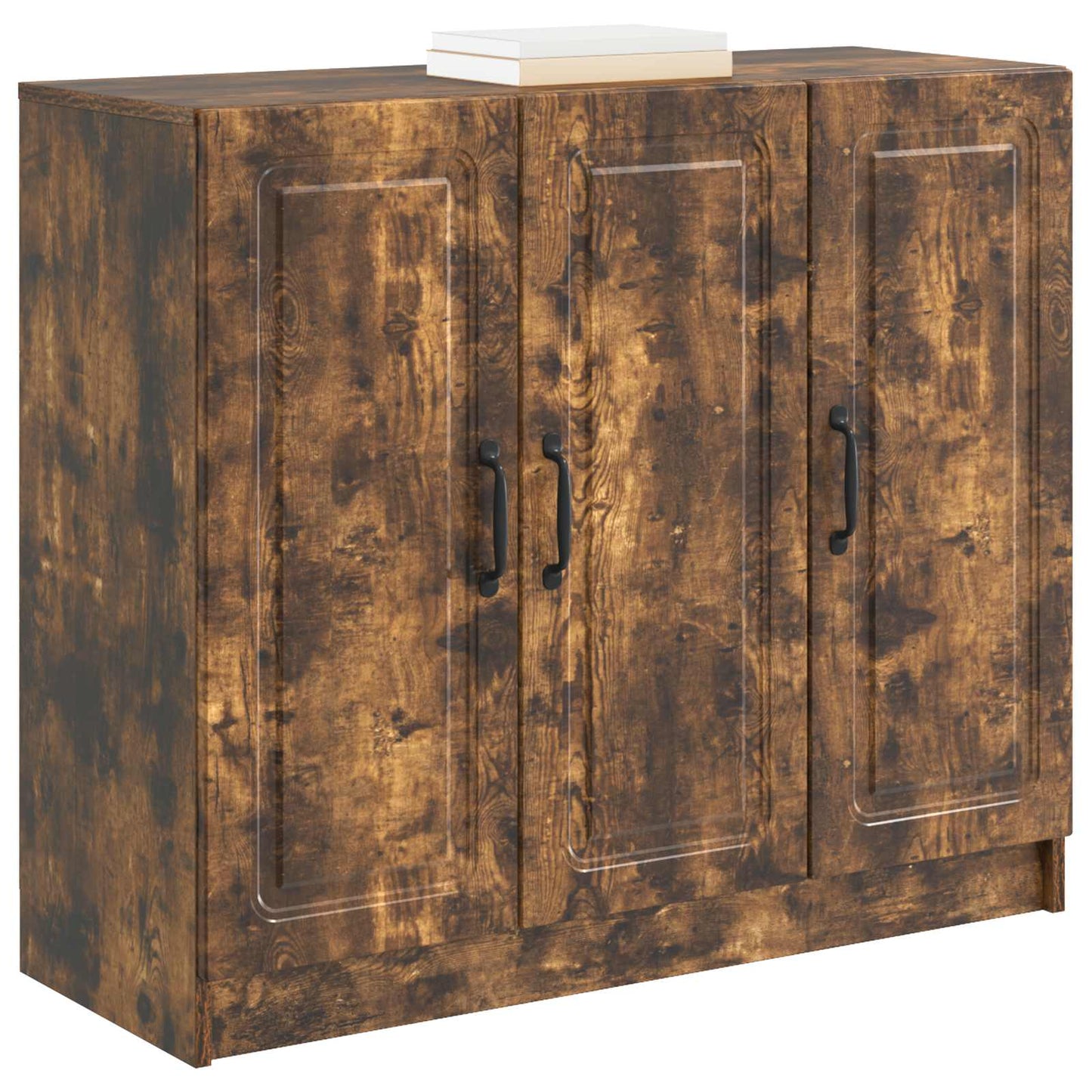 Sideboard Räuchereiche 89 x 34,5 x 77 cm Holzwerkstoff