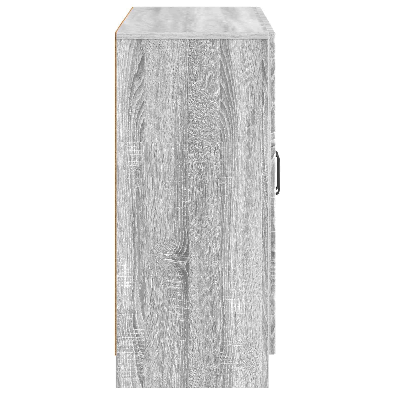 Sideboard Sonoma-Grau 89 x 34,5 x 77 cm Holzwerkstoff