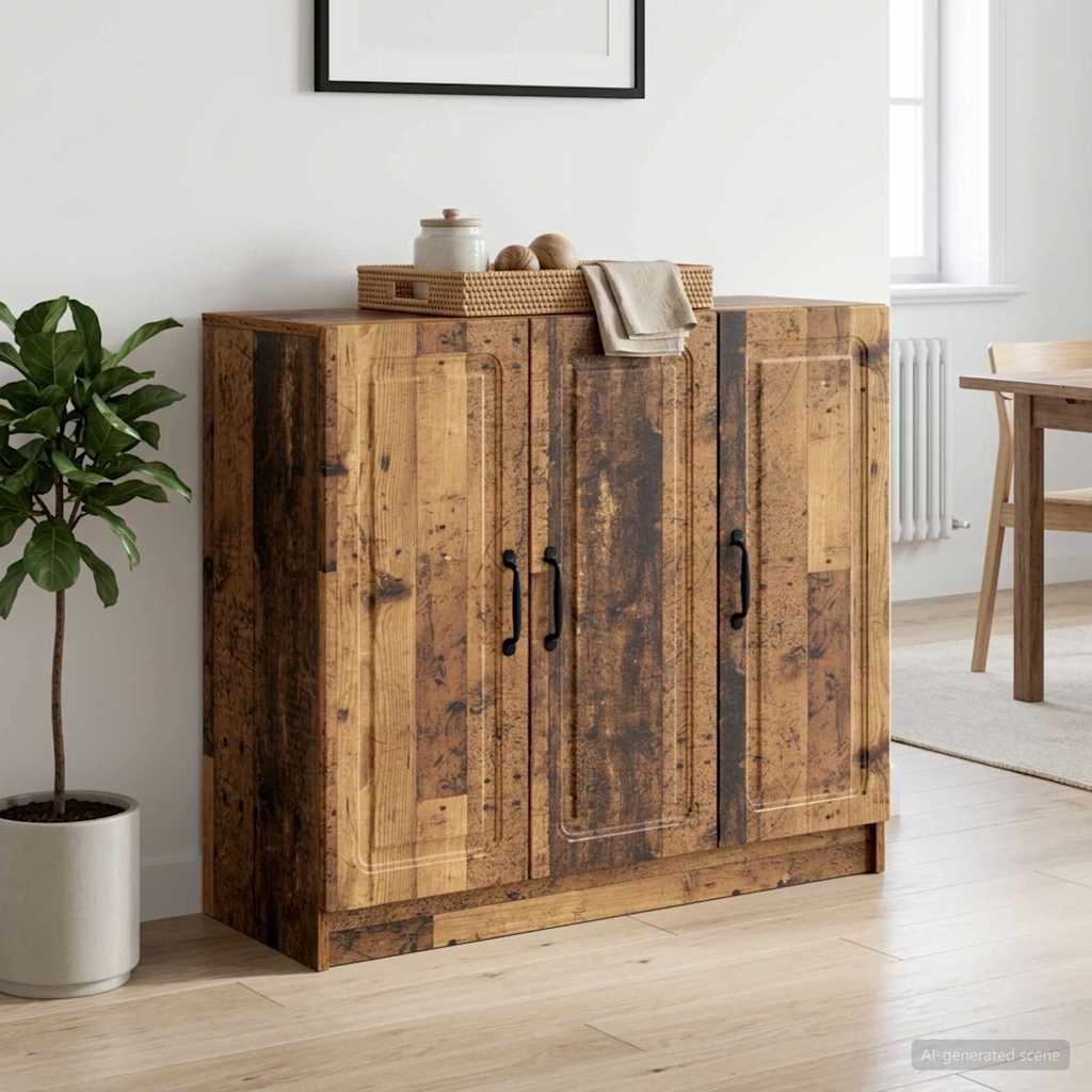 Sideboard Altholz 89 x 34,5 x 77 cm Holzwerkstoff