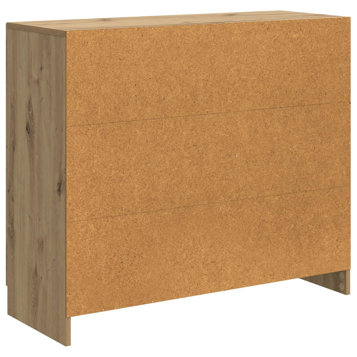 Sideboard Artisan-Eiche 89 x 34,5 x 77 cm Holzwerkstoff
