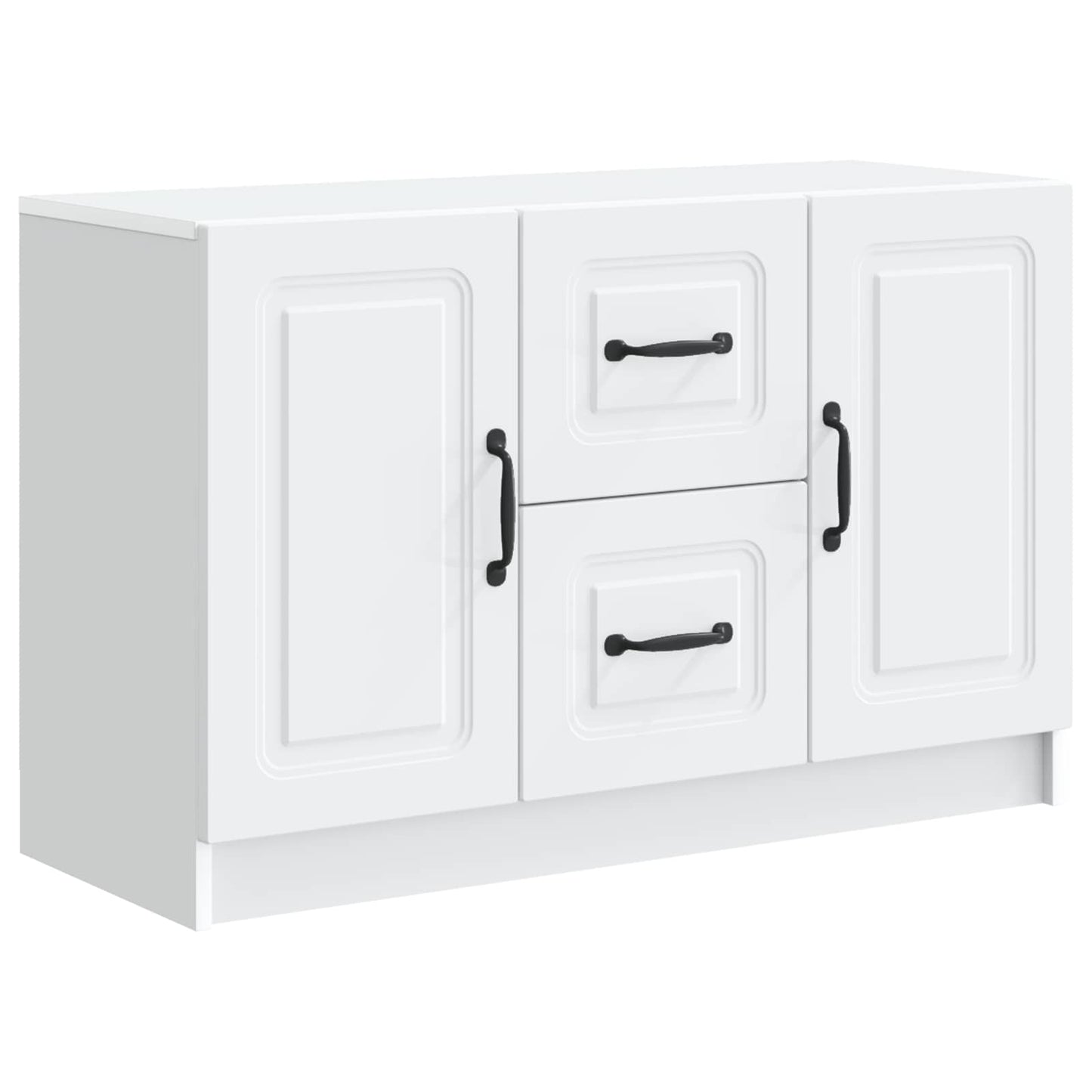 Sideboard Weiß 89 x 34,5 x 57 cm Holzwerkstoff