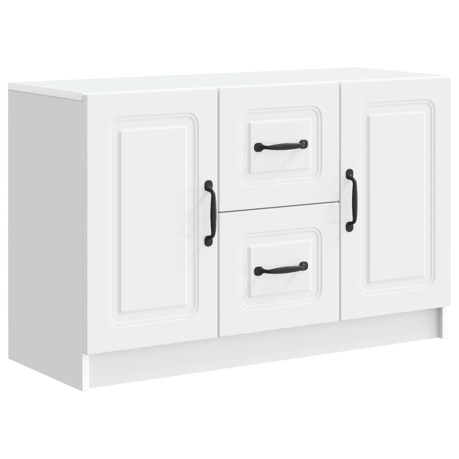 Sideboard Weiß 89 x 34,5 x 57 cm Holzwerkstoff