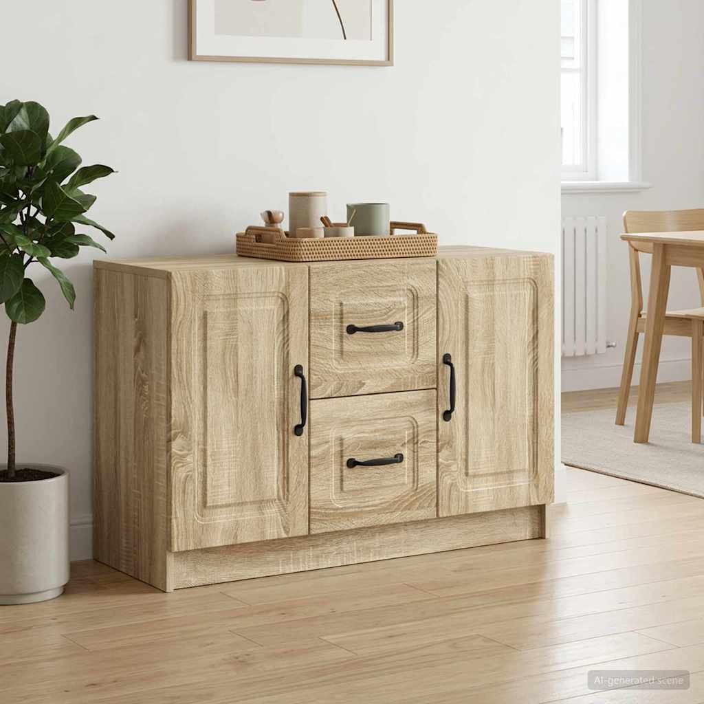 Sideboard Sonoma-Eiche 89 x 34,5 x 57 cm Holzwerkstoff