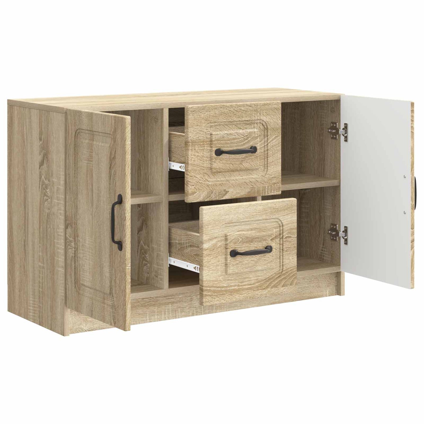 Sideboard Sonoma-Eiche 89 x 34,5 x 57 cm Holzwerkstoff