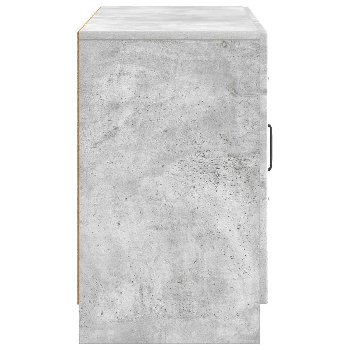 Sideboard Betongrau 89 x 34,5 x 57 cm Holzwerkstoff
