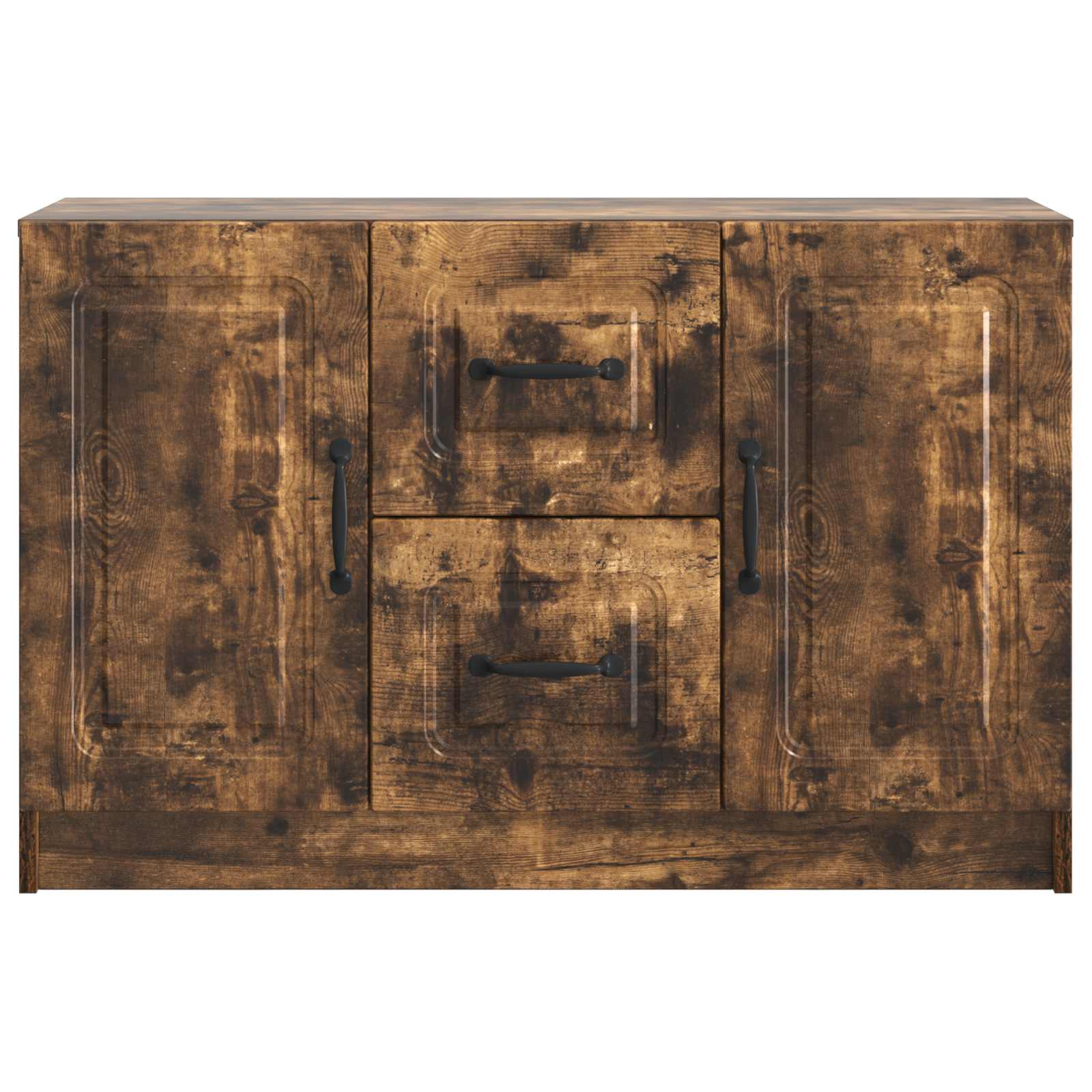 Sideboard Räuchereiche 89 x 34,5 x 57 cm Holzwerkstoff