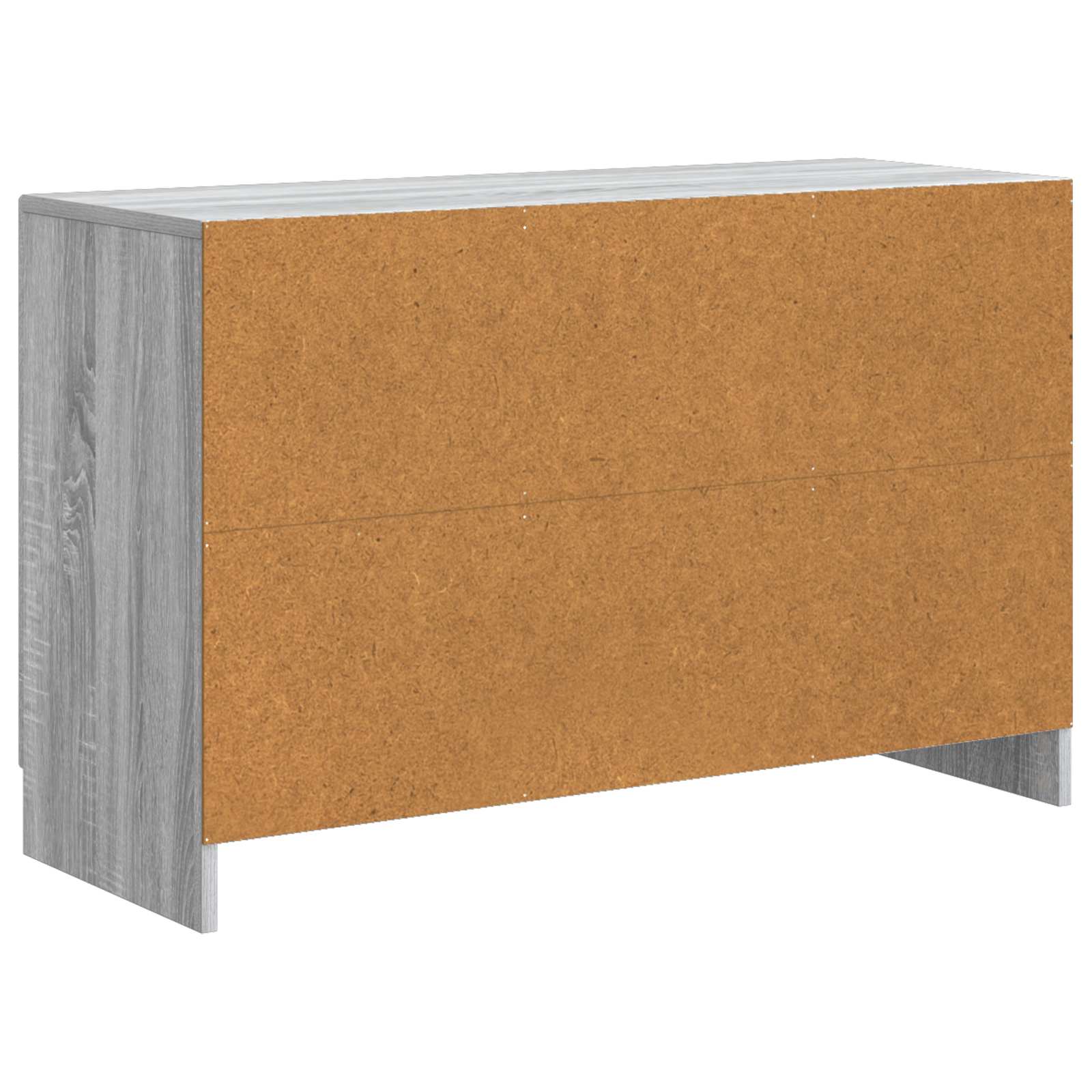 Sideboard Sonoma-Grau 89 x 34,5 x 57 cm Holzwerkstoff