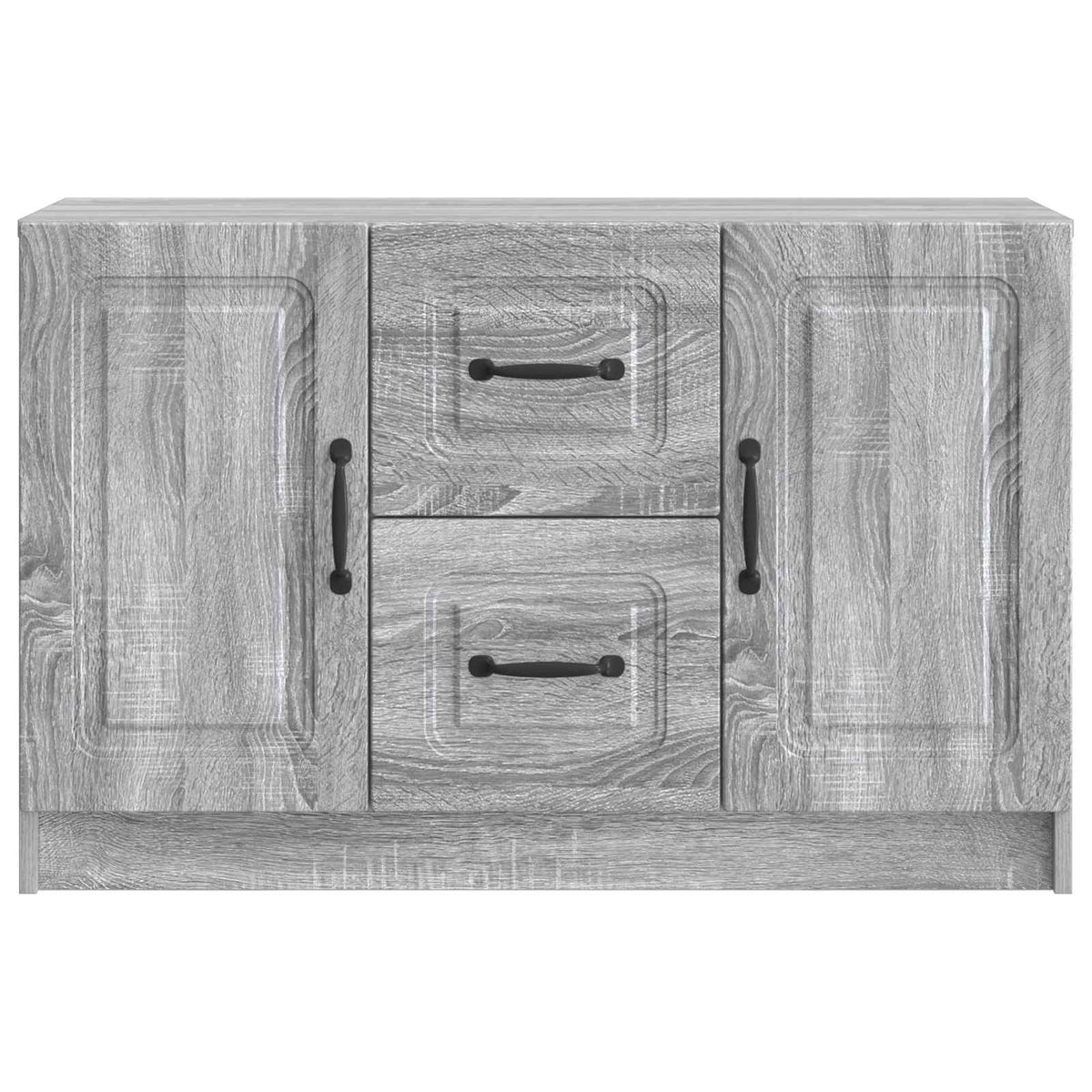 Sideboard Sonoma-Grau 89 x 34,5 x 57 cm Holzwerkstoff