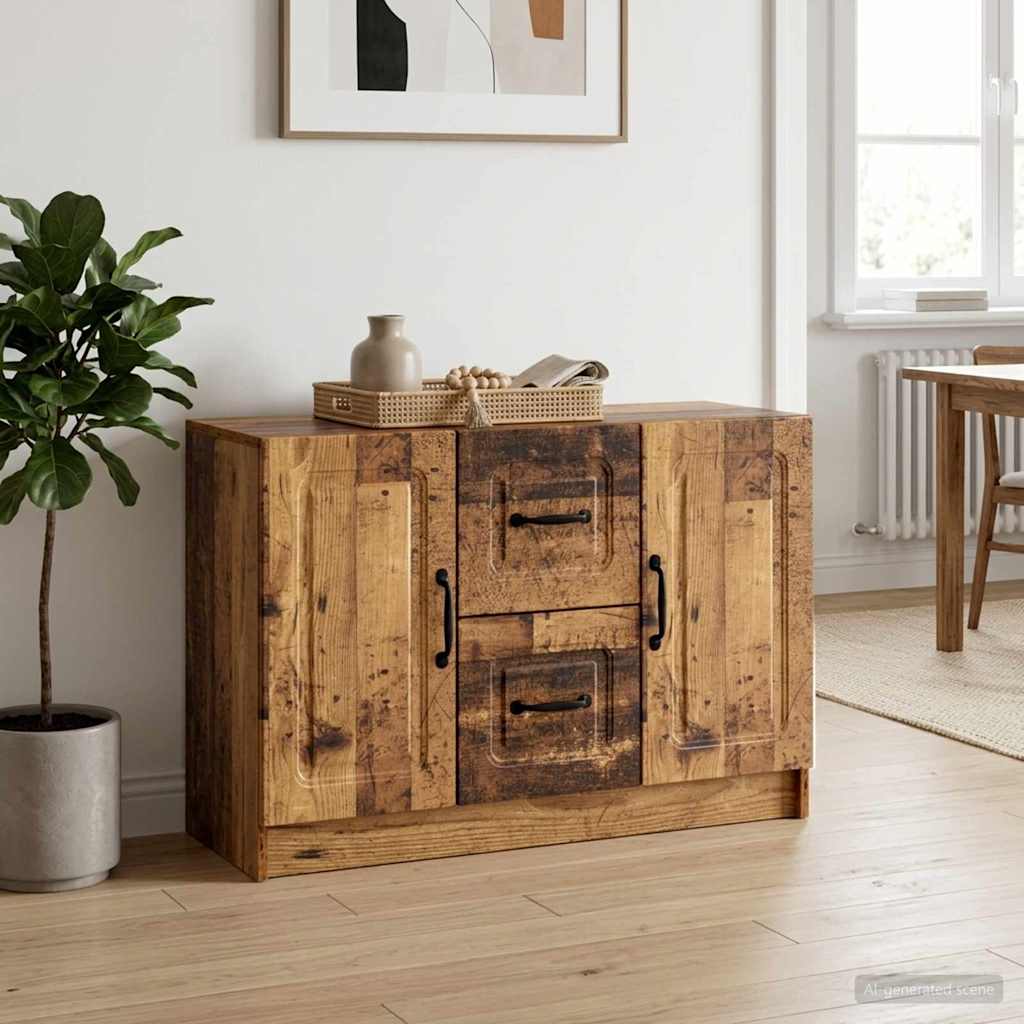 Sideboard Altholz 89 x 34,5 x 57 cm Holzwerkstoff