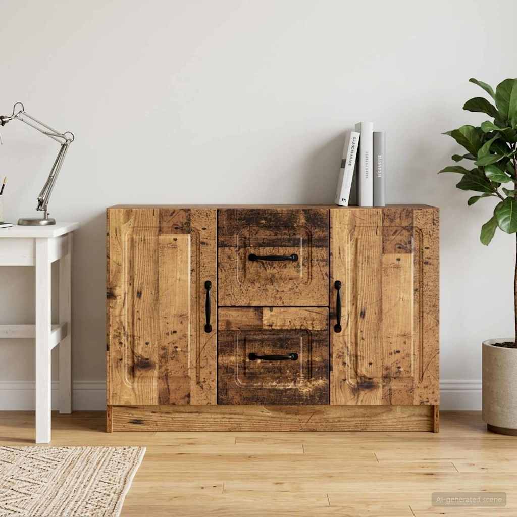 Sideboard Altholz 89 x 34,5 x 57 cm Holzwerkstoff