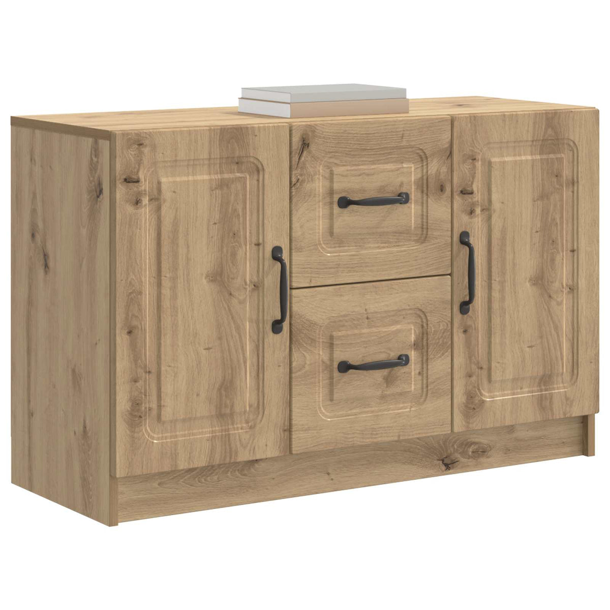 Sideboard Artisan-Eiche 89 x 34,5 x 57 cm Holzwerkstoff