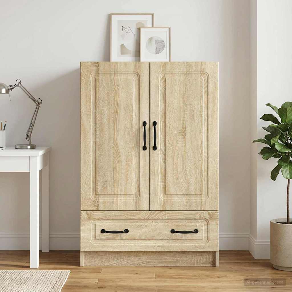 Sideboard Sonoma-Eiche 66 x 34,5 x 92 cm Holzwerkstoff
