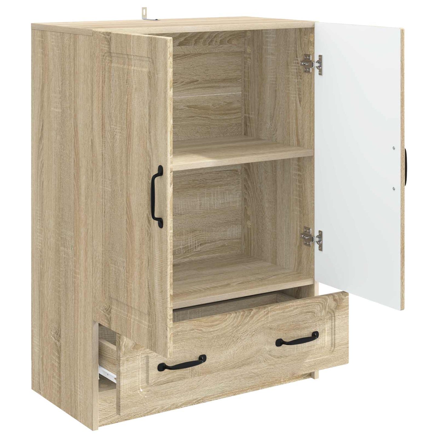 Sideboard Sonoma-Eiche 66 x 34,5 x 92 cm Holzwerkstoff