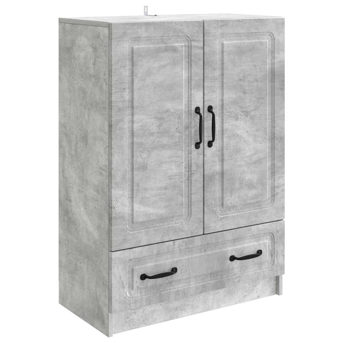 Sideboard Betongrau 66 x 34,5 x 92 cm Holzwerkstoff