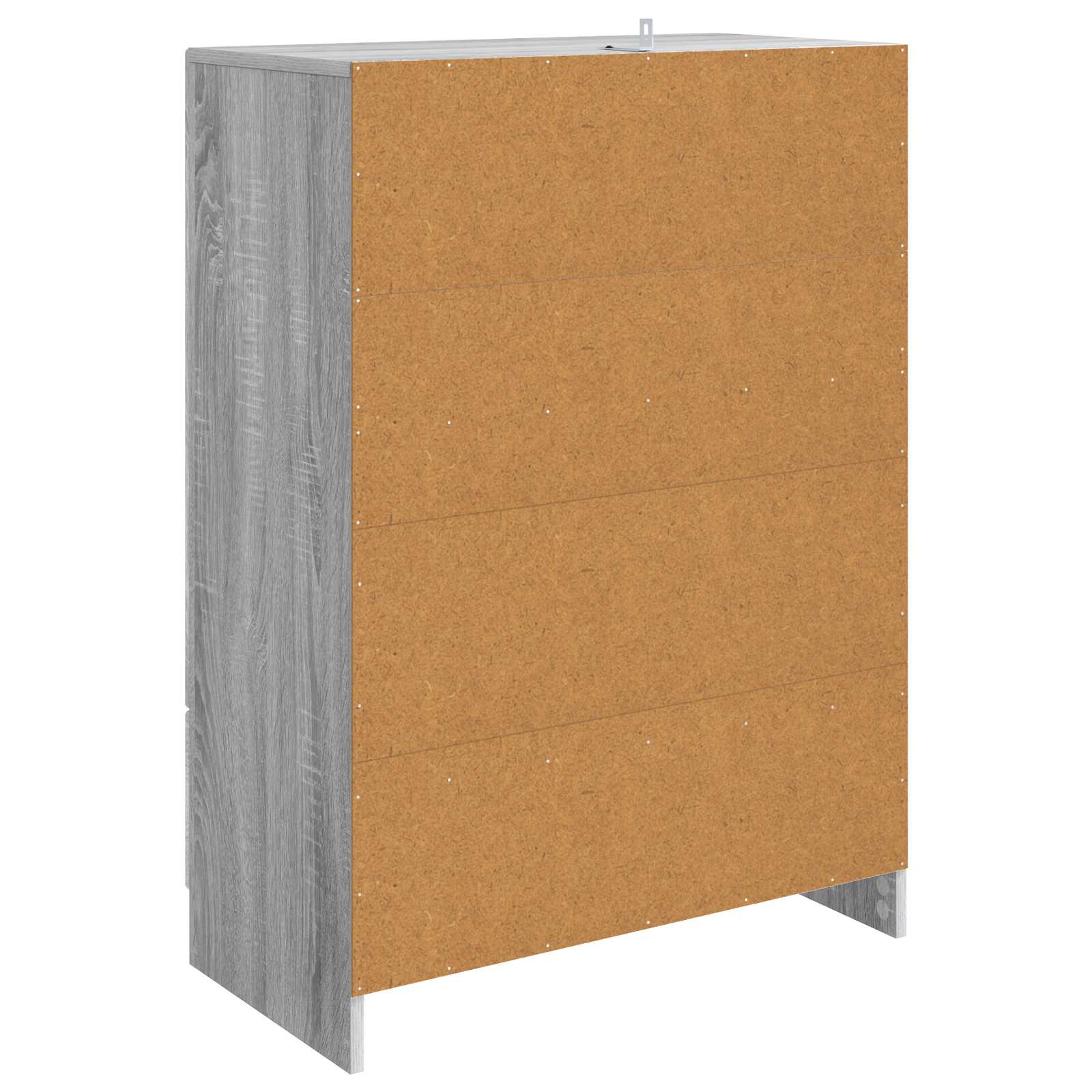 Sideboard Graues Sonoma 66 x 34,5 x 92 cm Holzwerkstoff