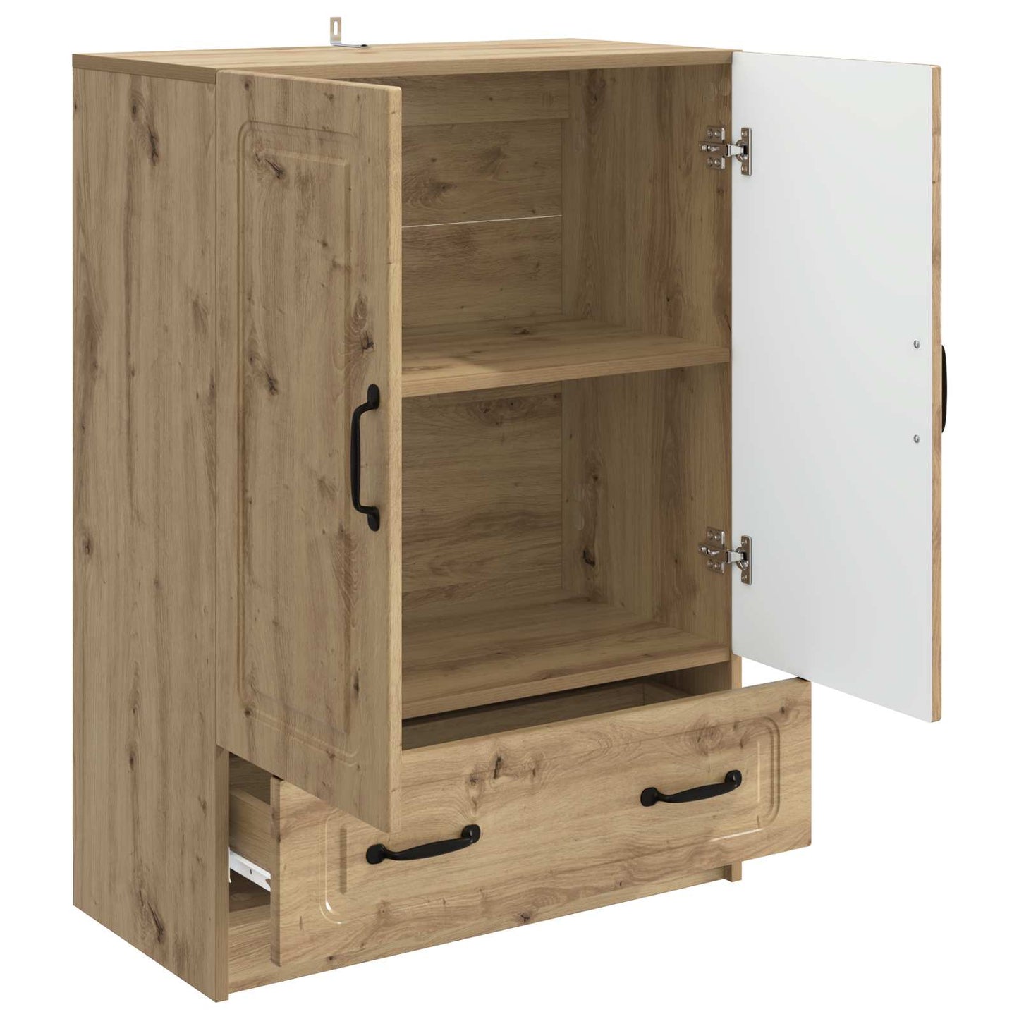 Sideboard Artisan-Eiche 66 x 34,5 x 92 cm Holzwerkstoff