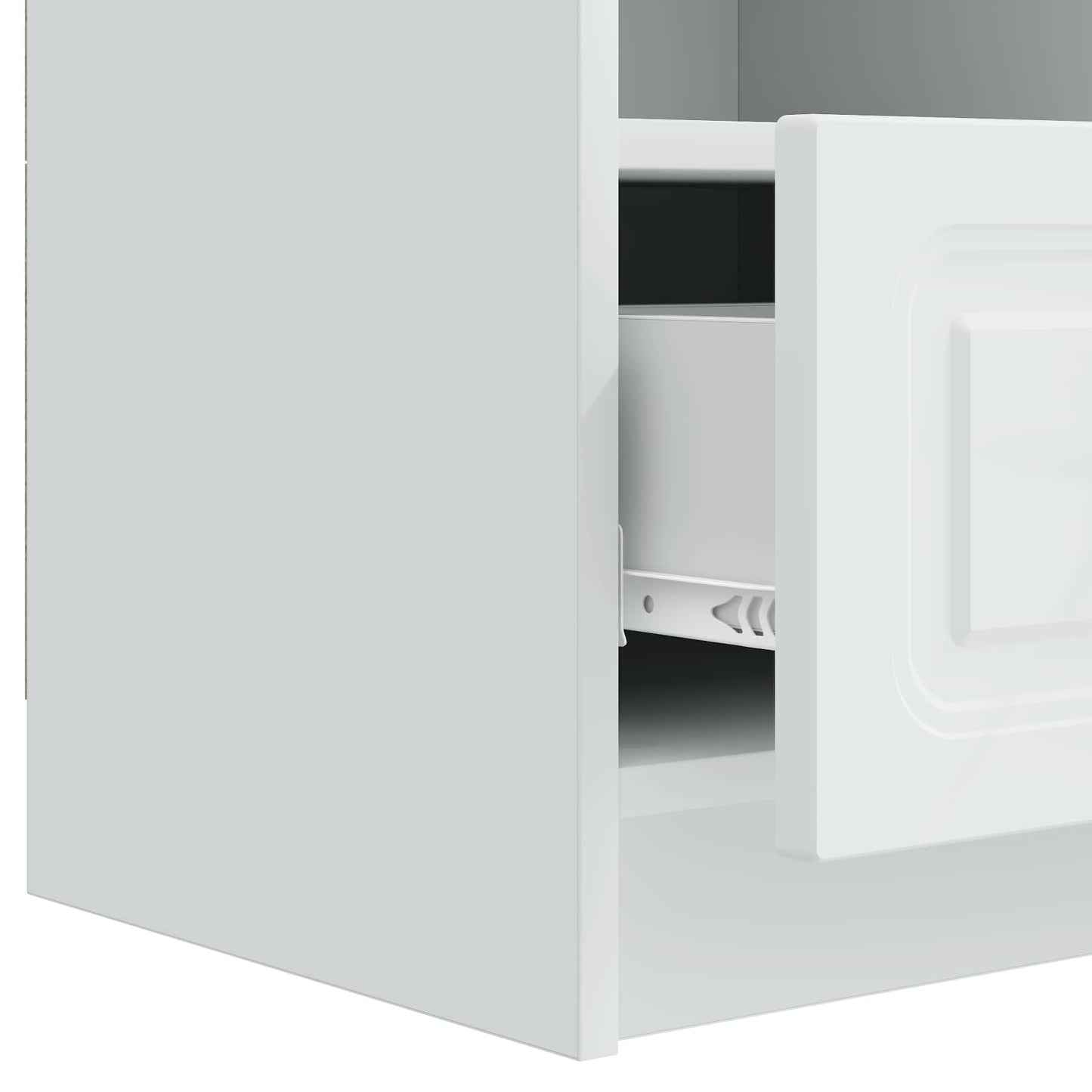 TV-Schränk mit Schubladen Weiß 102 x 34,5 x 47 cm Holzwerkstoff