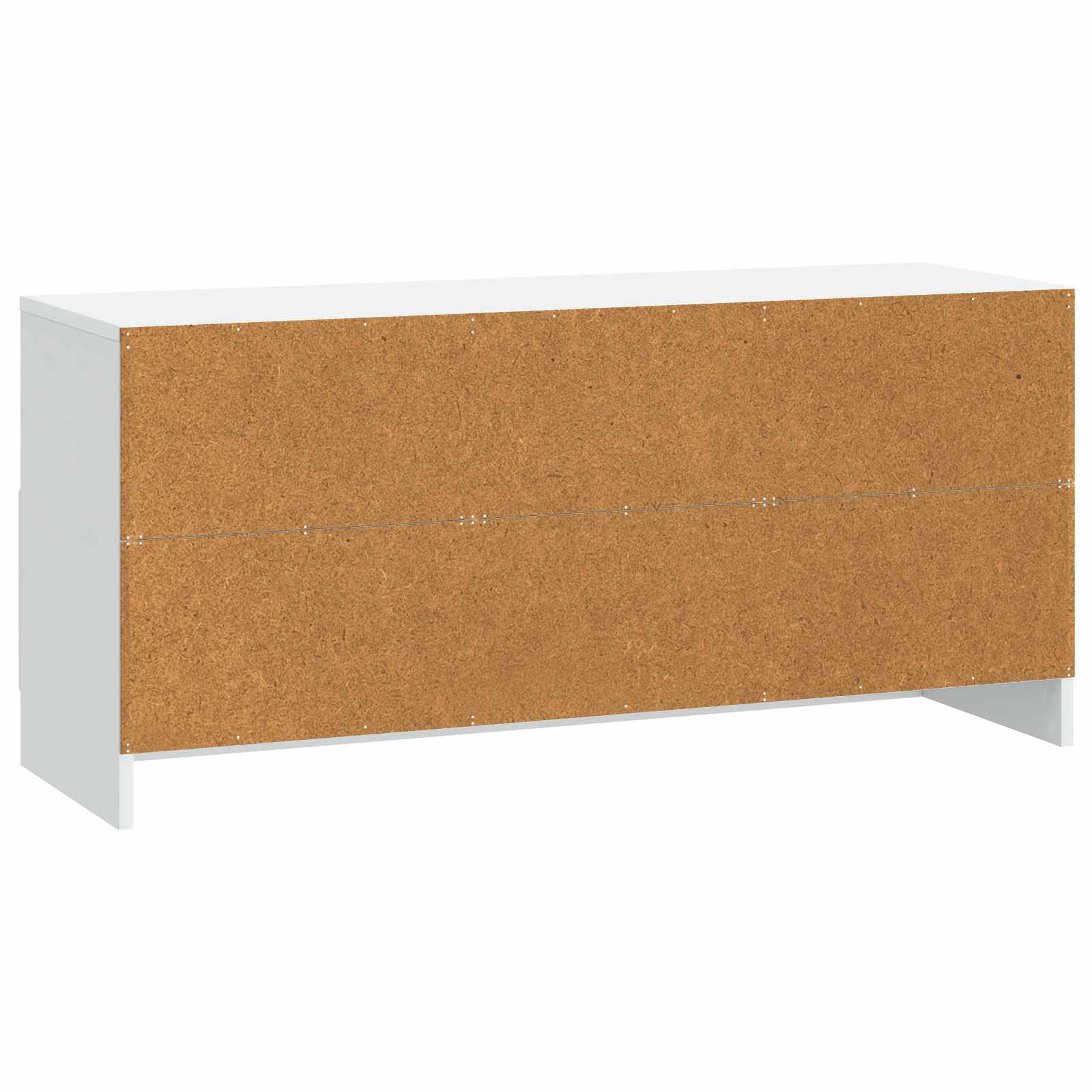 TV-Schränk mit Schubladen Weiß 102 x 34,5 x 47 cm Holzwerkstoff