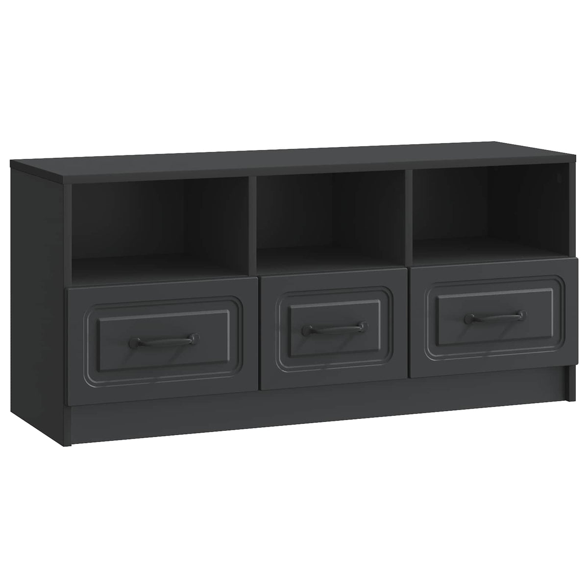 TV-Schränk Schwarz 102 x 34,5 x 47 cm Holzwerkstoff