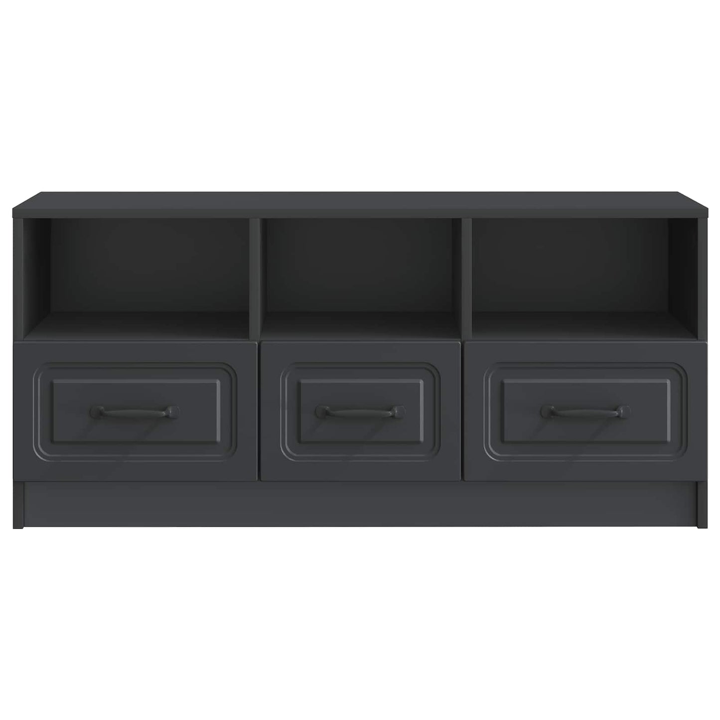 TV-Schränk Schwarz 102 x 34,5 x 47 cm Holzwerkstoff