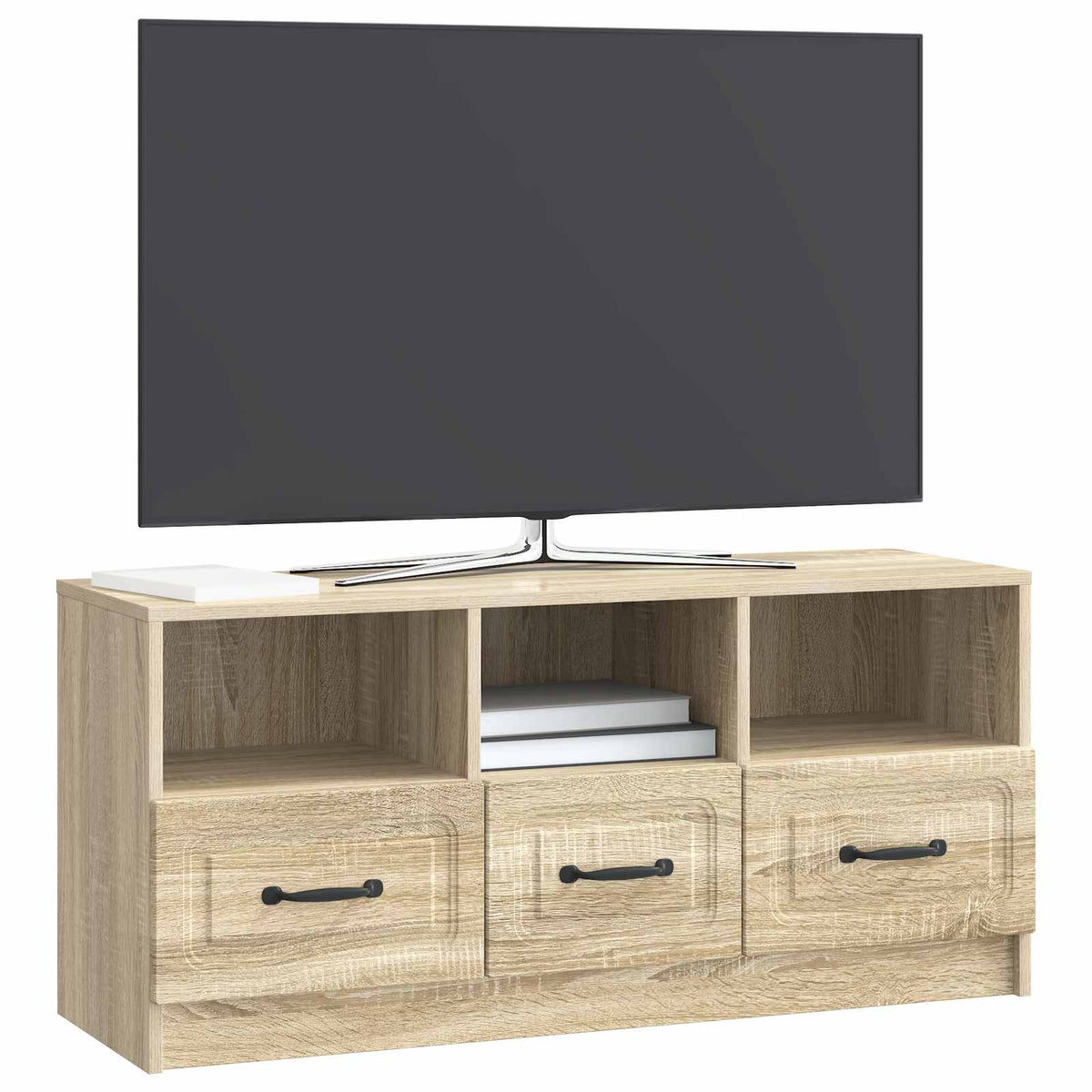 TV-Schränk Sonoma-Eiche 102 x 34,5 x 47 cm Holzwerkstoff