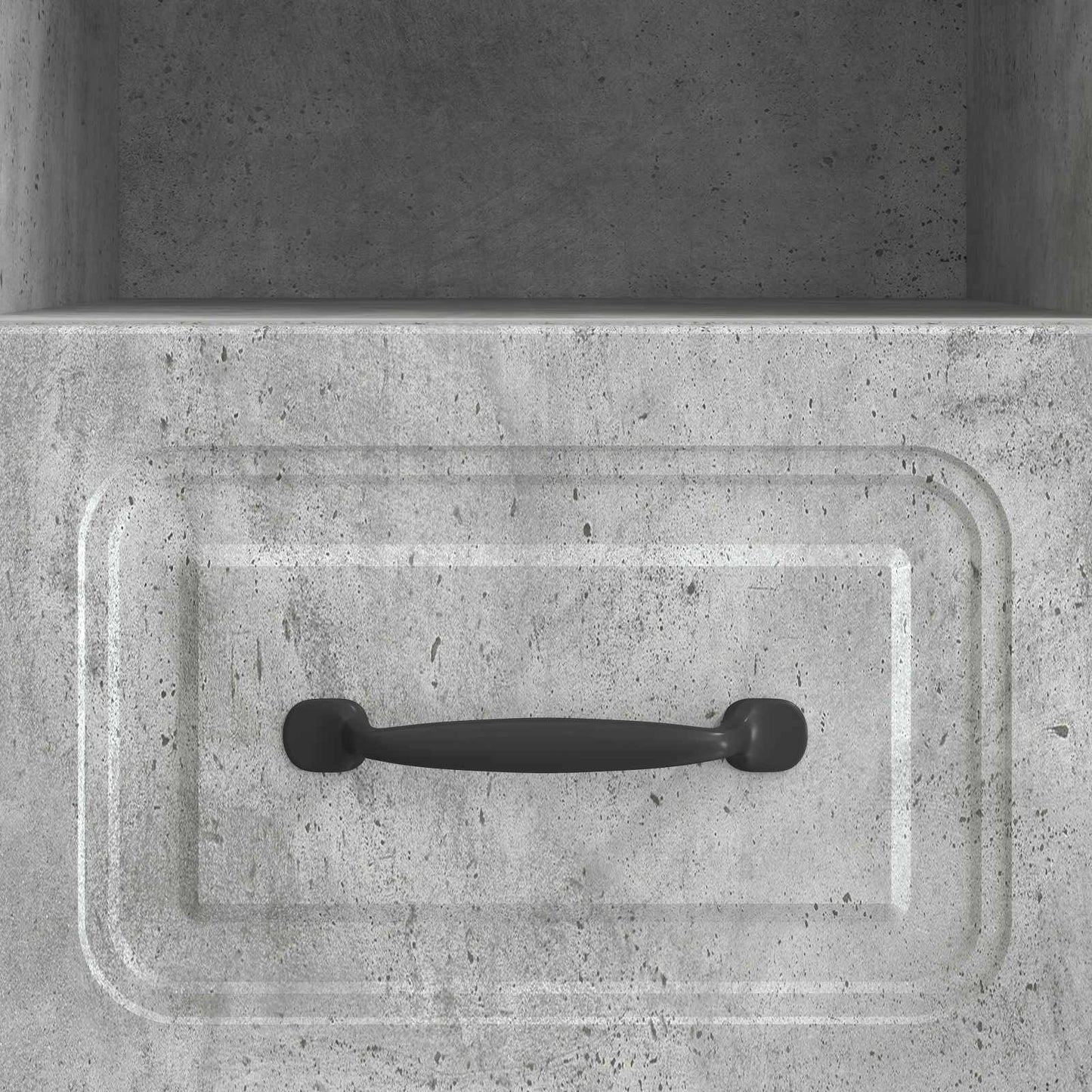 TV-Schränk Betongrau 102 x 34,5 x 47 cm Holzwerkstoff