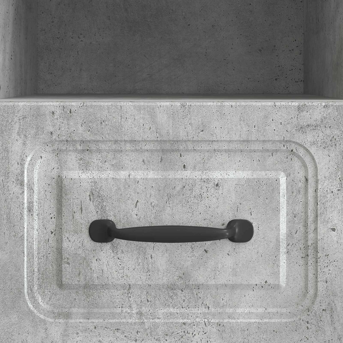 TV-Schränk Betongrau 102 x 34,5 x 47 cm Holzwerkstoff