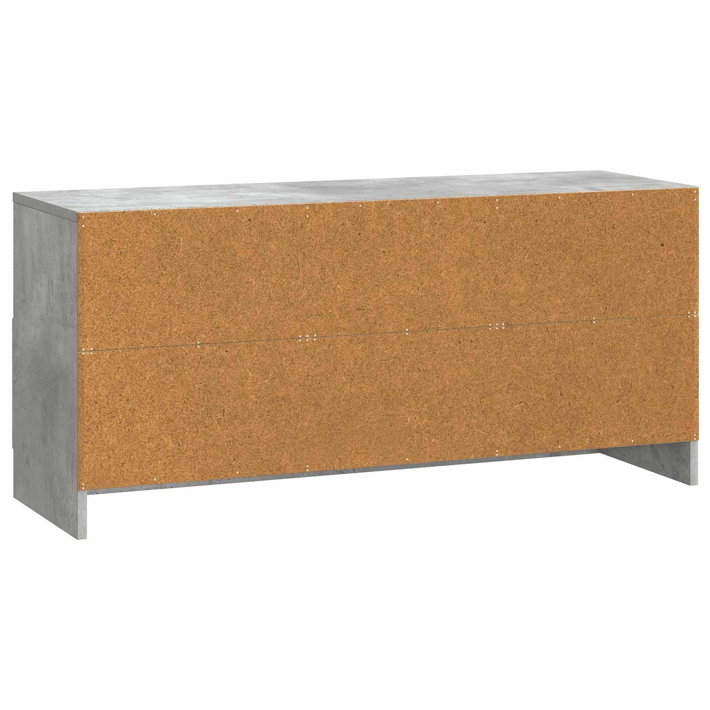 TV-Schränk Betongrau 102 x 34,5 x 47 cm Holzwerkstoff