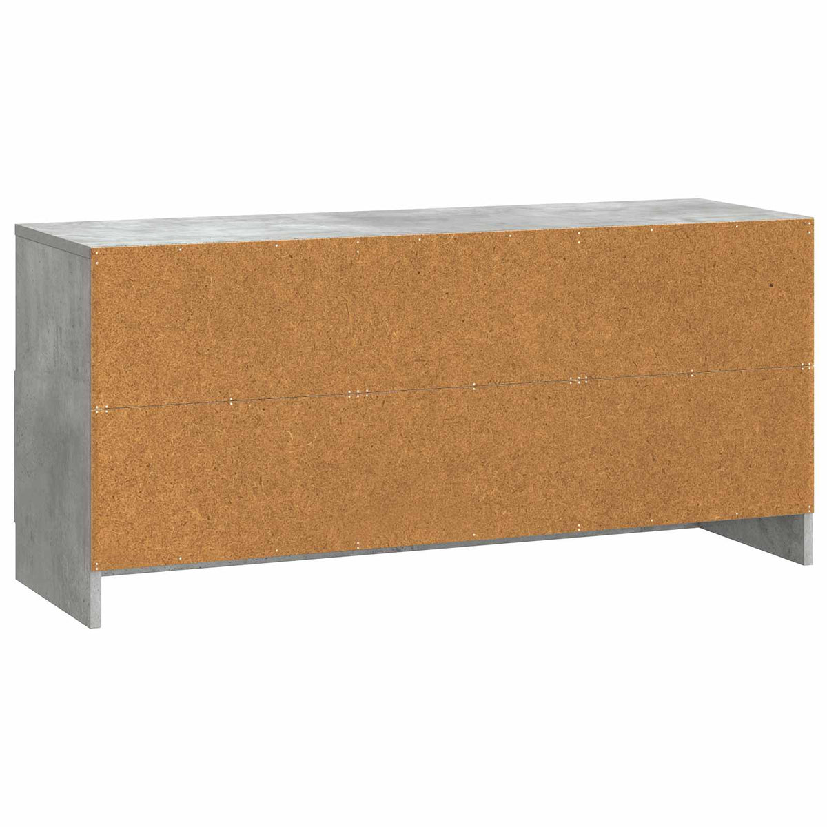 TV-Schränk Betongrau 102 x 34,5 x 47 cm Holzwerkstoff