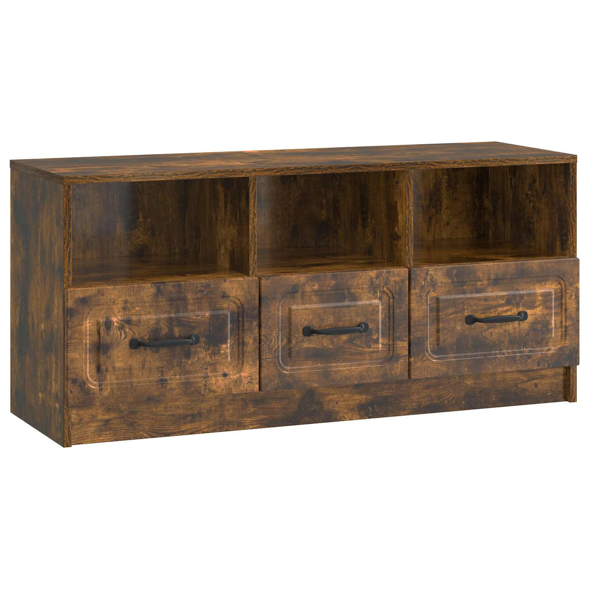 TV-Schränk Geräucherte Eiche 102 x 34,5 x 47 cm Holzwerkstoff