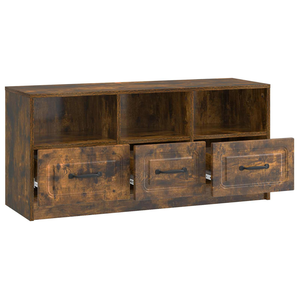 TV-Schränk Geräucherte Eiche 102 x 34,5 x 47 cm Holzwerkstoff