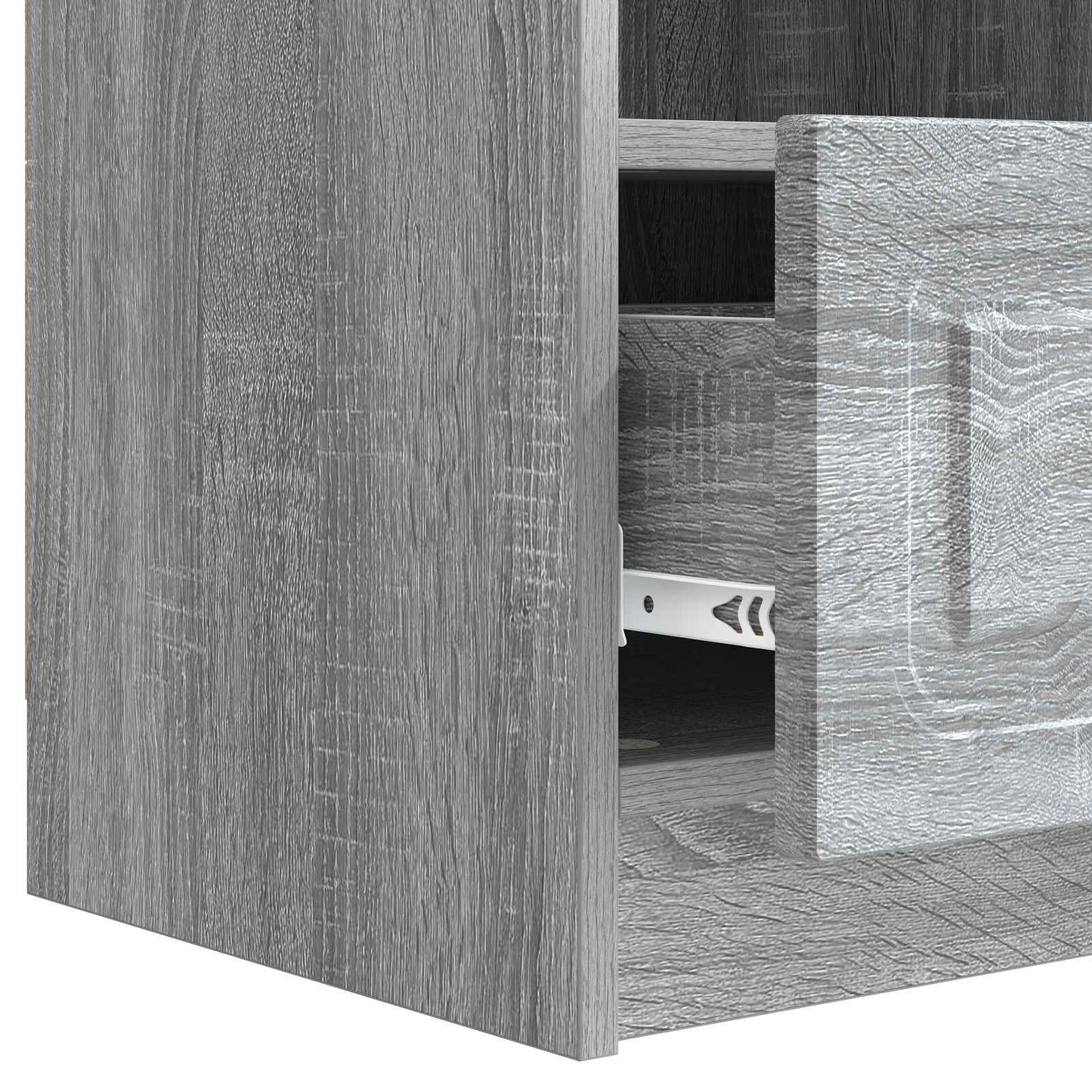 TV-Schränk Graues Sonoma 102 x 34,5 x 47 cm Holzwerkstoff