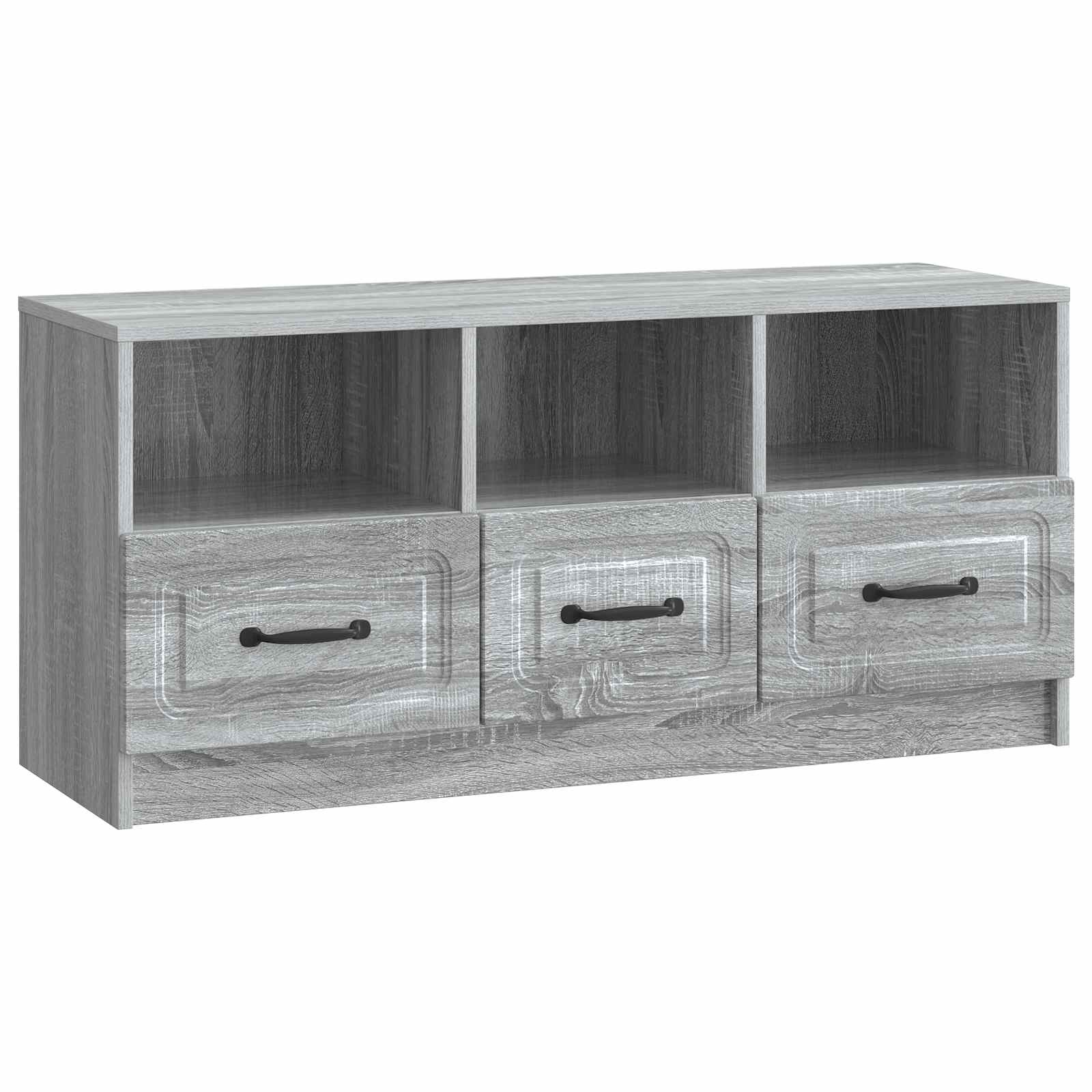 TV-Schränk Graues Sonoma 102 x 34,5 x 47 cm Holzwerkstoff