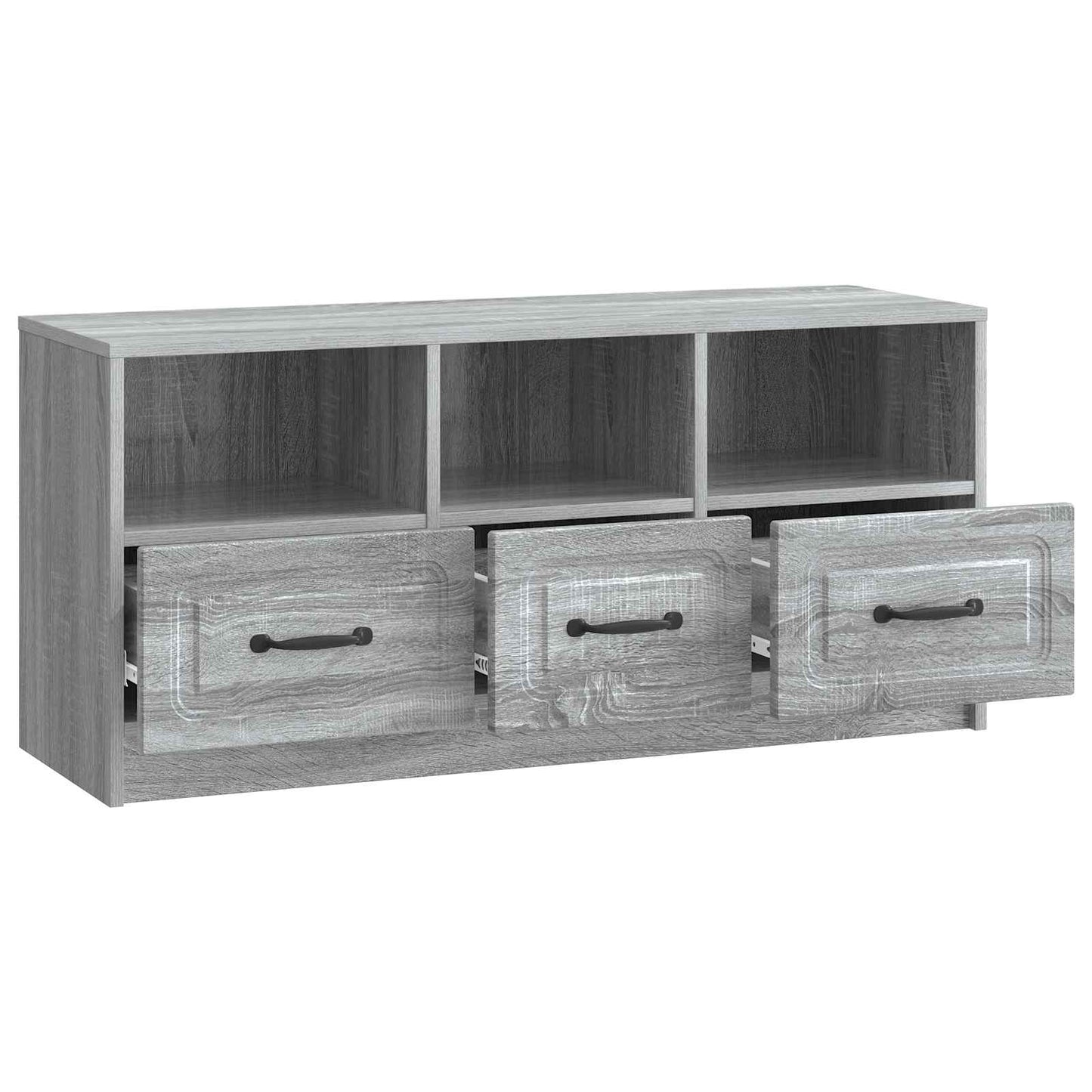 TV-Schränk Graues Sonoma 102 x 34,5 x 47 cm Holzwerkstoff