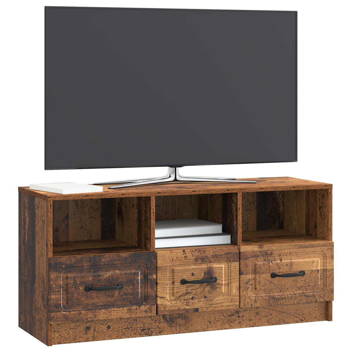 TV-Schränk Altholz 102 x 34,5 x 47 cm Holzwerkstoff