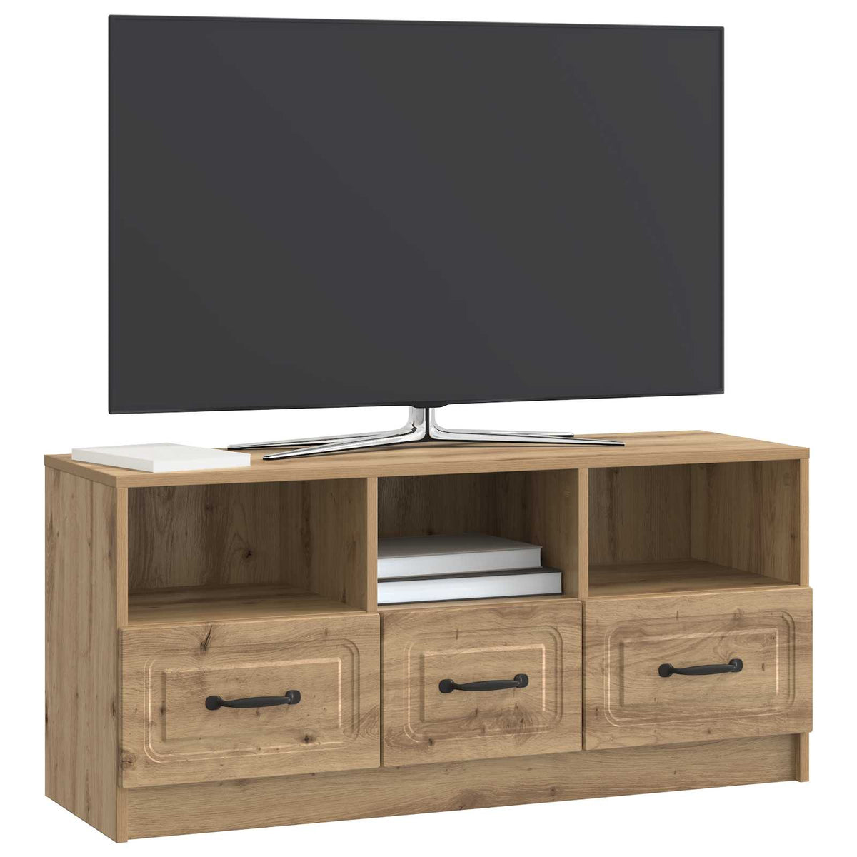 TV-Schränk 102 x 34,5 x 47 cm Artisan-Eiche Holzwerkstoff