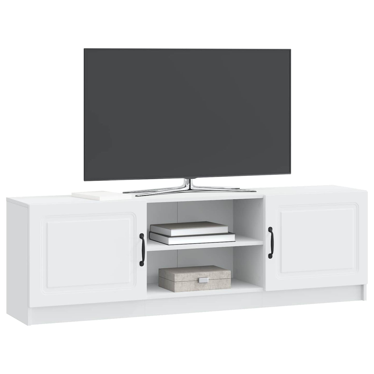 TV-Schränk Weiß 150 x 31 x 47 cm Holzwerkstoff