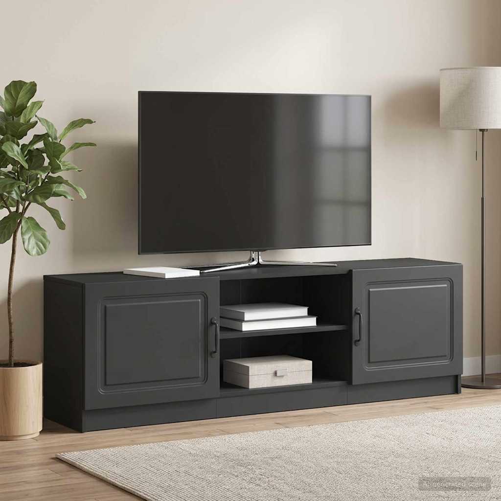 TV-Schränk Schwarz 150 x 31 x 47 cm Holzwerkstoff