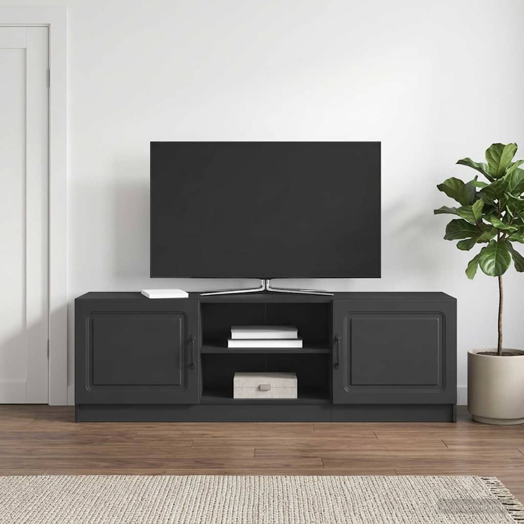 TV-Schränk Schwarz 150 x 31 x 47 cm Holzwerkstoff