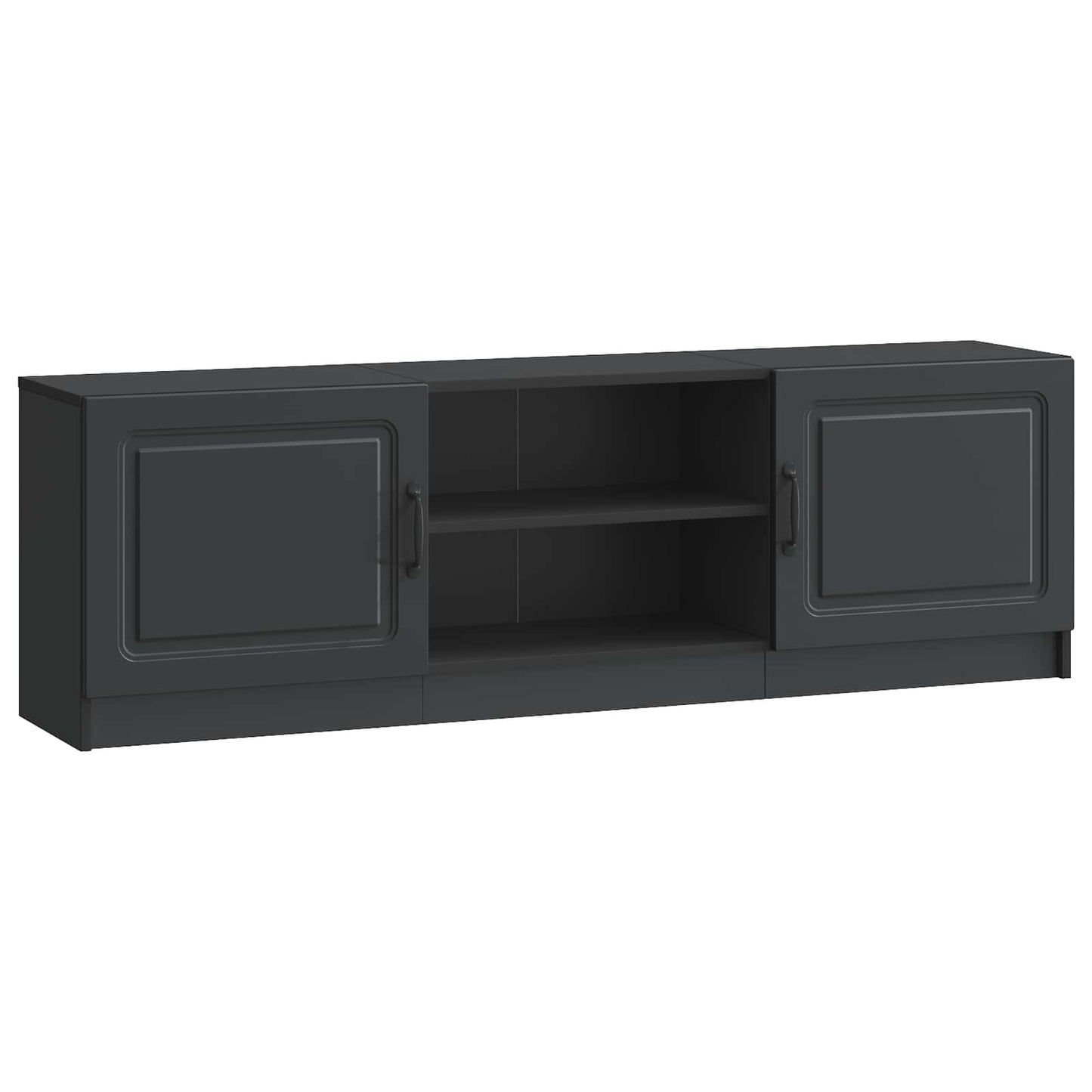 TV-Schränk Schwarz 150 x 31 x 47 cm Holzwerkstoff
