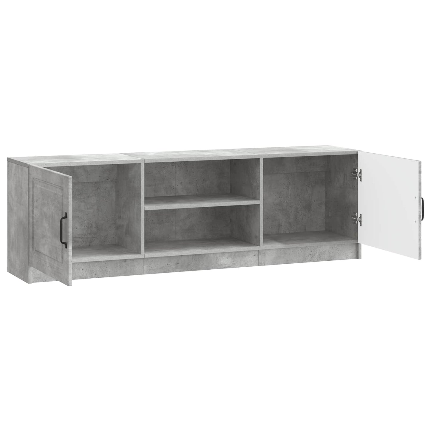 TV-Schränk Betongrau 150 x 31 x 47 cm Holzwerkstoff