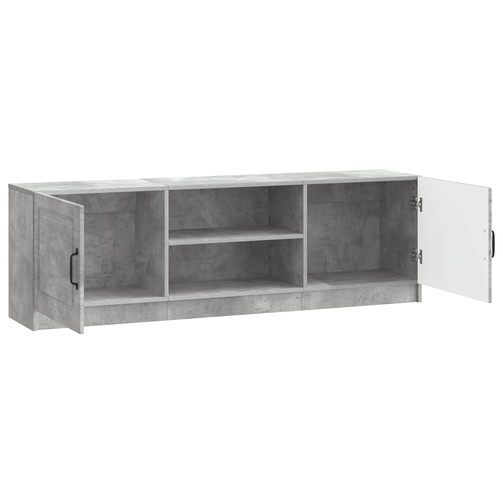 TV-Schränk Betongrau 150 x 31 x 47 cm Holzwerkstoff