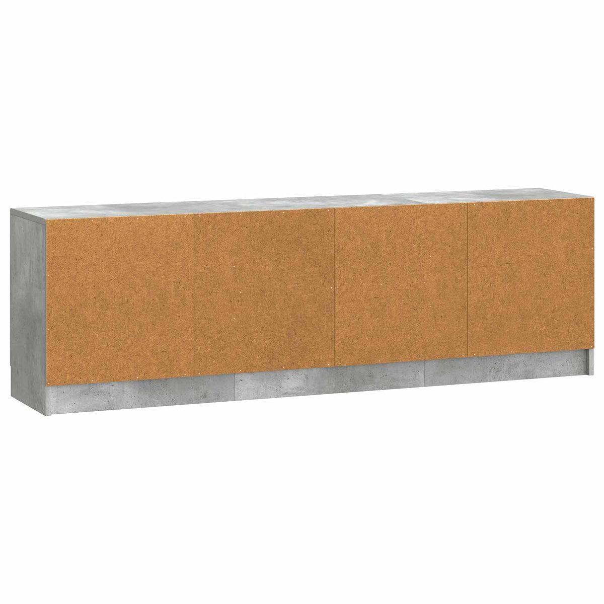 TV-Schränk Betongrau 150 x 31 x 47 cm Holzwerkstoff