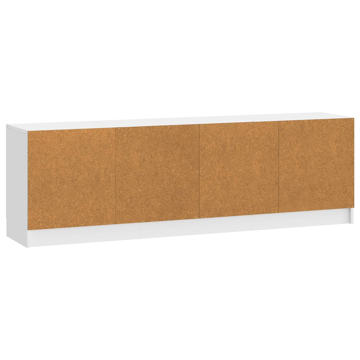 TV-Schränk Hochglanz Weiß 150 x 31 x 47 cm Holzwerkstoff