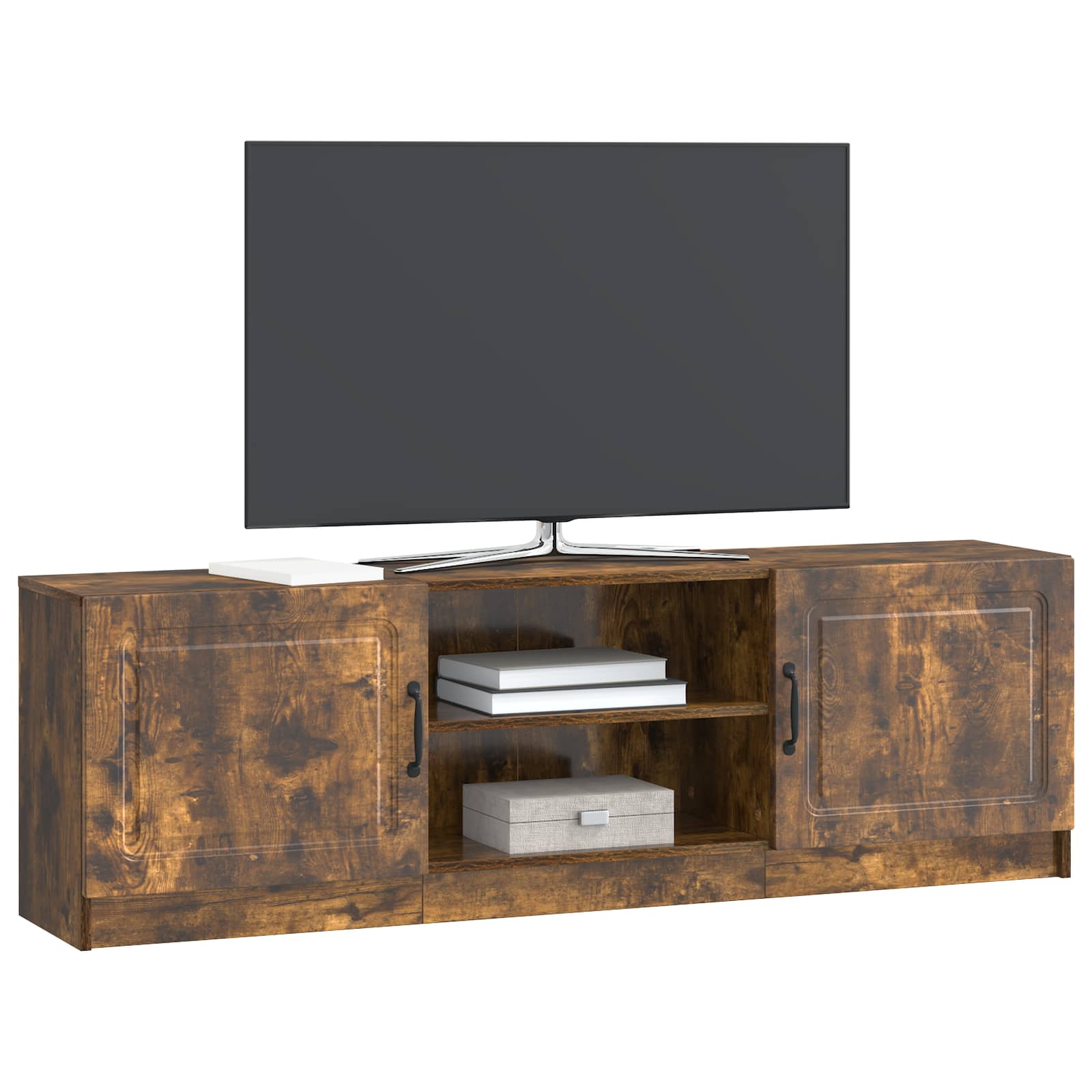 TV-Schränk Geräucherte Eiche 150 x 31 x 47 cm Holzwerkstoff